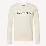 Cream Saint Louv sweatshirt
