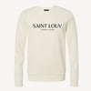 Cream Saint Louv sweatshirt