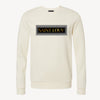 Cream Saint Louv sweatshirt