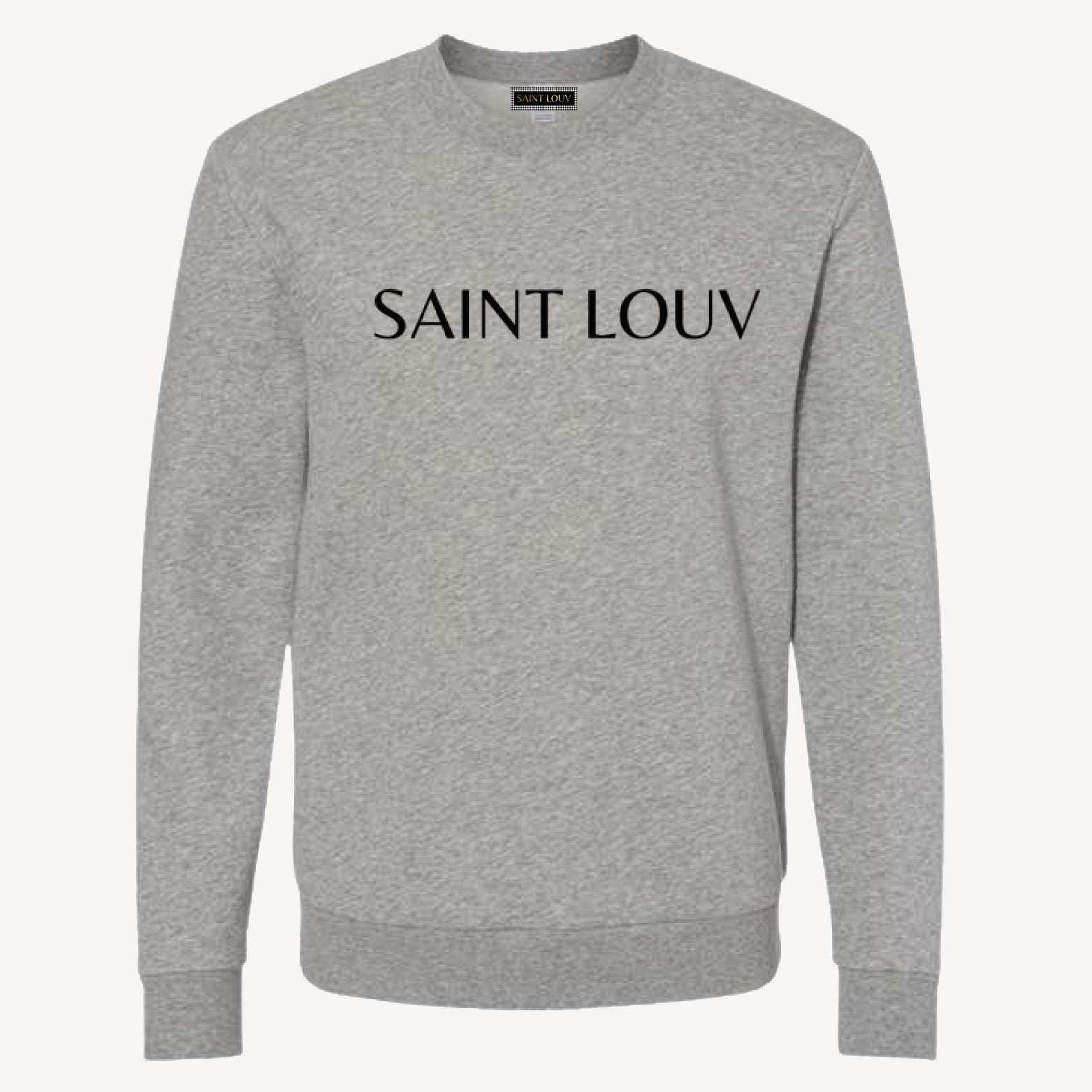 Gray Sweatshirt w. Crest
