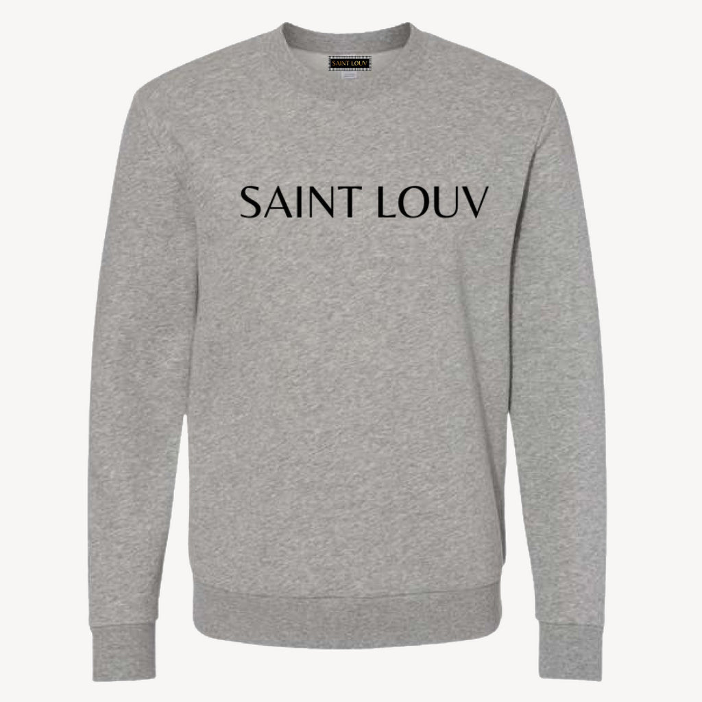 Gray Sweatshirt w. Crest