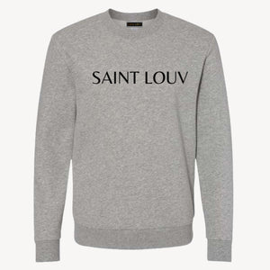 Gray Sweatshirt w. Crest