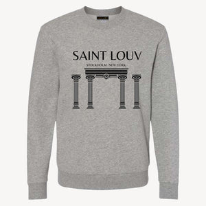 Gray Sweatshirt w. Crest